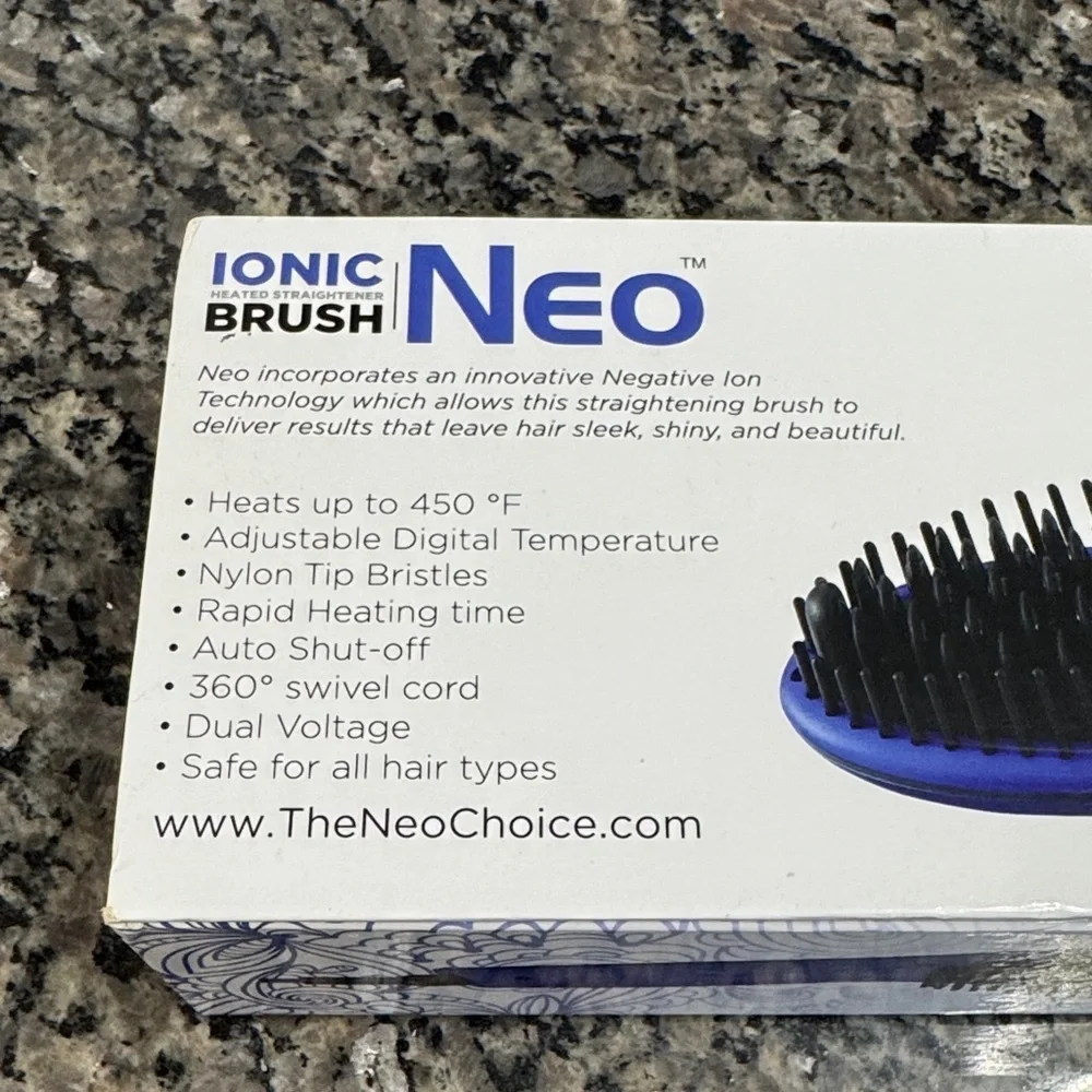 NEO Ionic Hair Brush - Blue